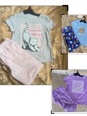 wonder nation Pajama Set with New without tags all three size 6